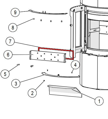 Lotus M1 pakning bagstein