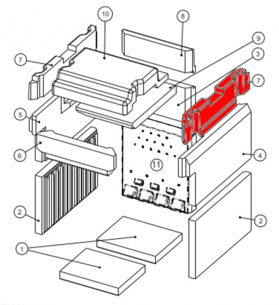 Leda Diamant H10 schermatura a destra B Leda Diamant H10 schermatura a destra B
