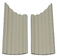 Spartherm Aura pierre latérale kit Spartherm Aura pierre latérale kit