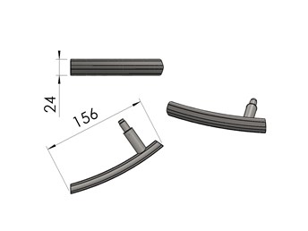 Termatech TT22 Türgriff Termatech TT22 Türgriff