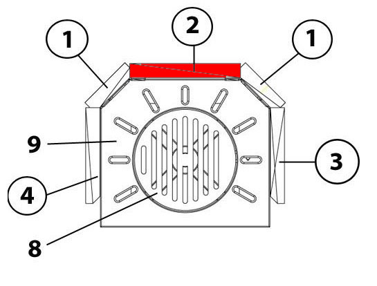 Haas-Sohn I 2060 pietra posteriore