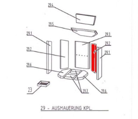 Oranier Kiruna 6 pietra laterale a destra posteriore B Oranier Kiruna 6 pietra laterale a destra posteriore B