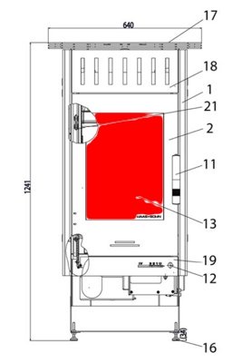 Haas-Sohn Askja 235.17 Glasruit