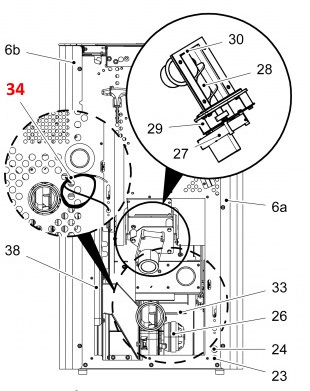 Haas-Sohn Pallazza II 519.08 rumtemperaturføler