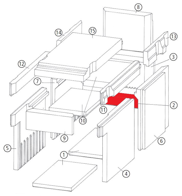 Leda Diamant H11 pietra posteriore in basso Leda Diamant H11 pietra posteriore in basso