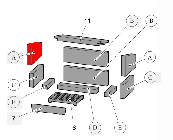 Haas-Sohn Java II 204.14 Zijsteen links boven