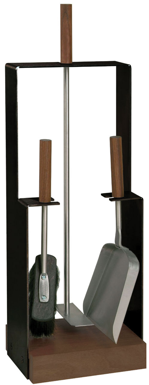 Lienbacher Kaminbesteck aus Edelstahl 3- teilig, schwarz beschichtet Lienbacher Kaminbesteck aus Edelstahl 3- teilig, schwarz beschichtet