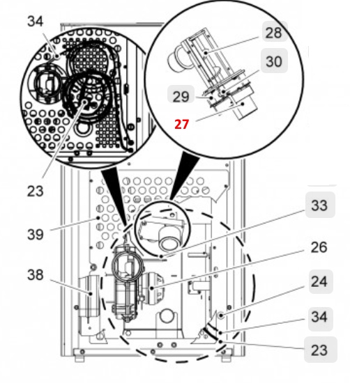 Haas-Sohn HSP 2.17 Premium sneglmotor Haas-Sohn HSP 2.17 Premium sneglmotor