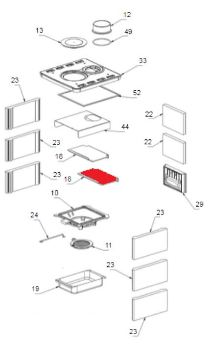 La Nordica Tea Zugumlenkung unten Rauchumlenkstein La Nordica Tea Zugumlenkung unten Rauchumlenkstein