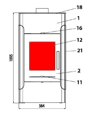 Haas-Sohn Belaqua 468.19 szyba wziernika