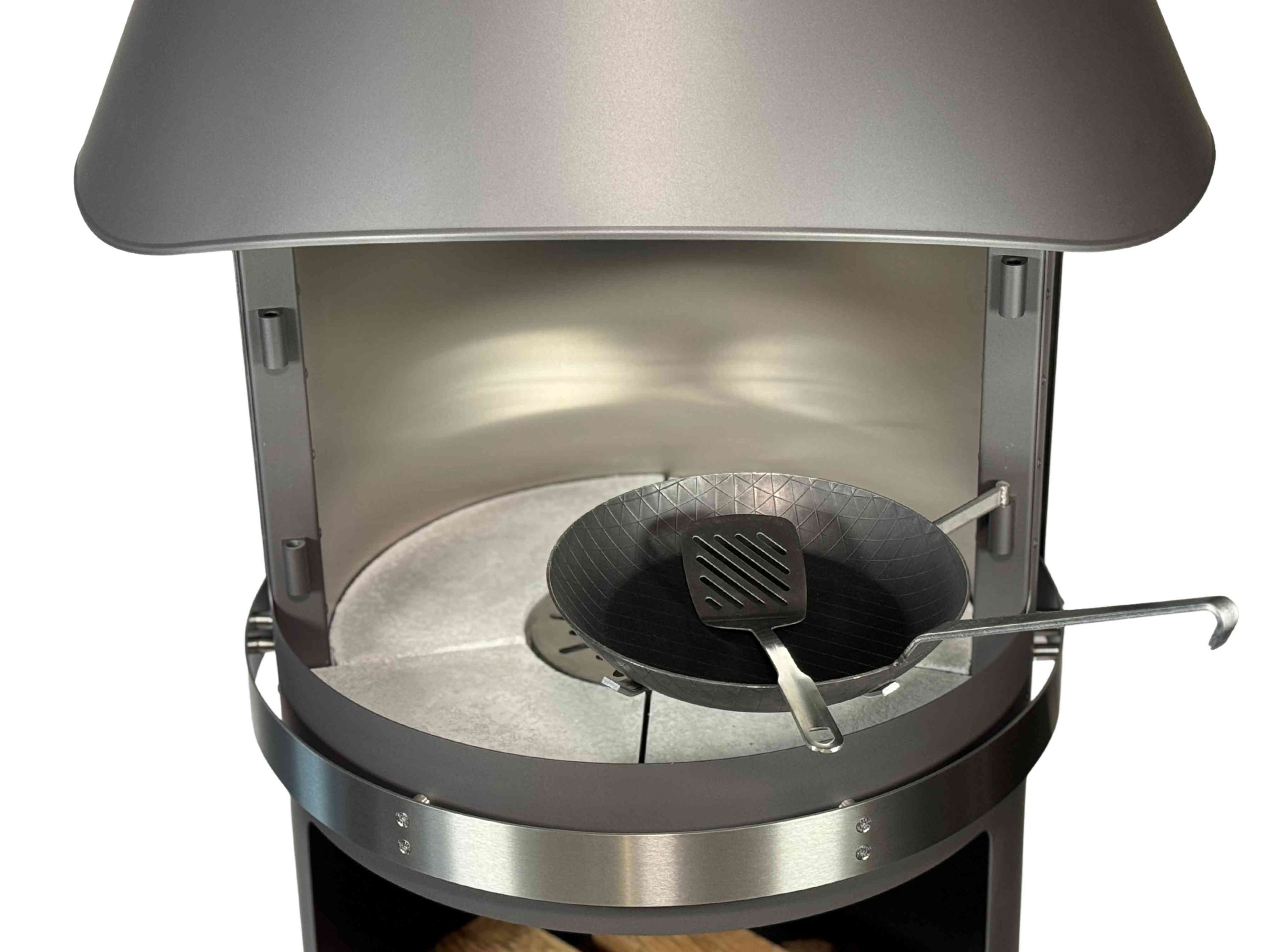 Schmiedeeisenpfanne Ø28cm Firestar Grillkamin 650