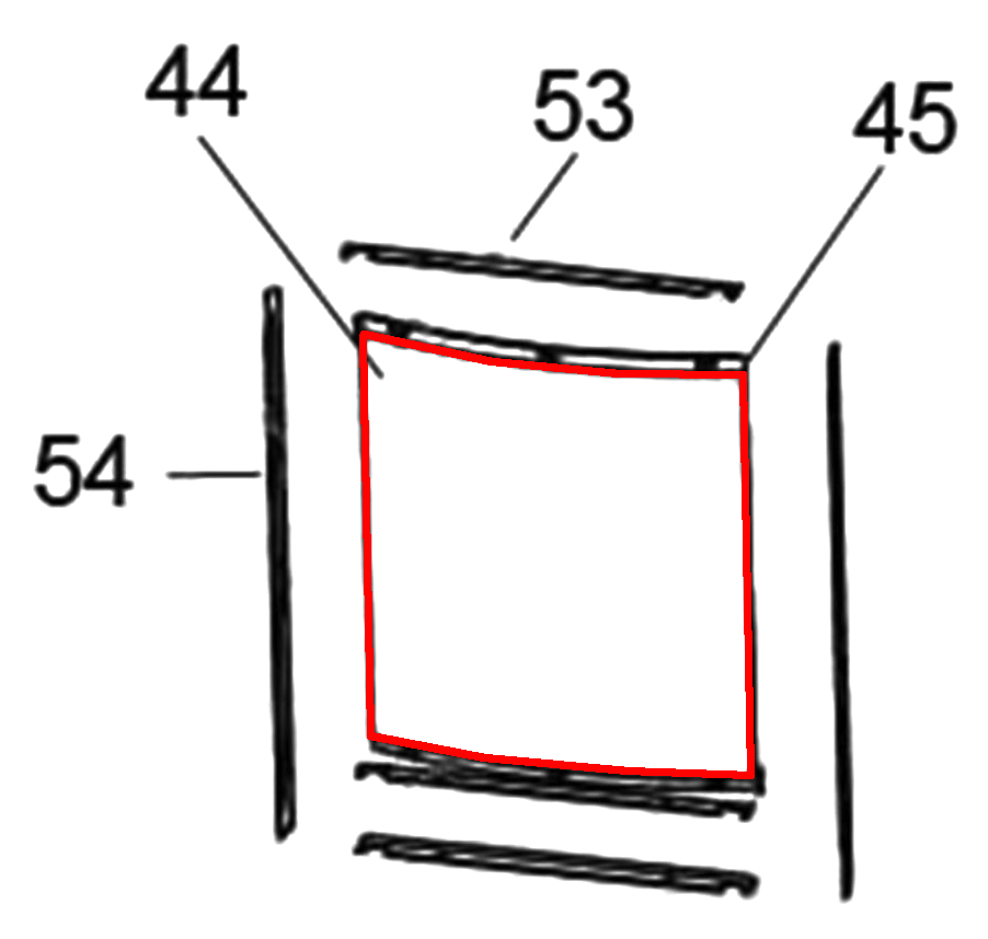 Justus Reno R joint d’étanchéité vitre A Justus Reno R joint d’étanchéité vitre A