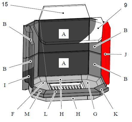Haas+Sohn Prestige II 181.18 Seitenstein rechts vorne Haas+Sohn Prestige II 181.18 Seitenstein rechts vorne