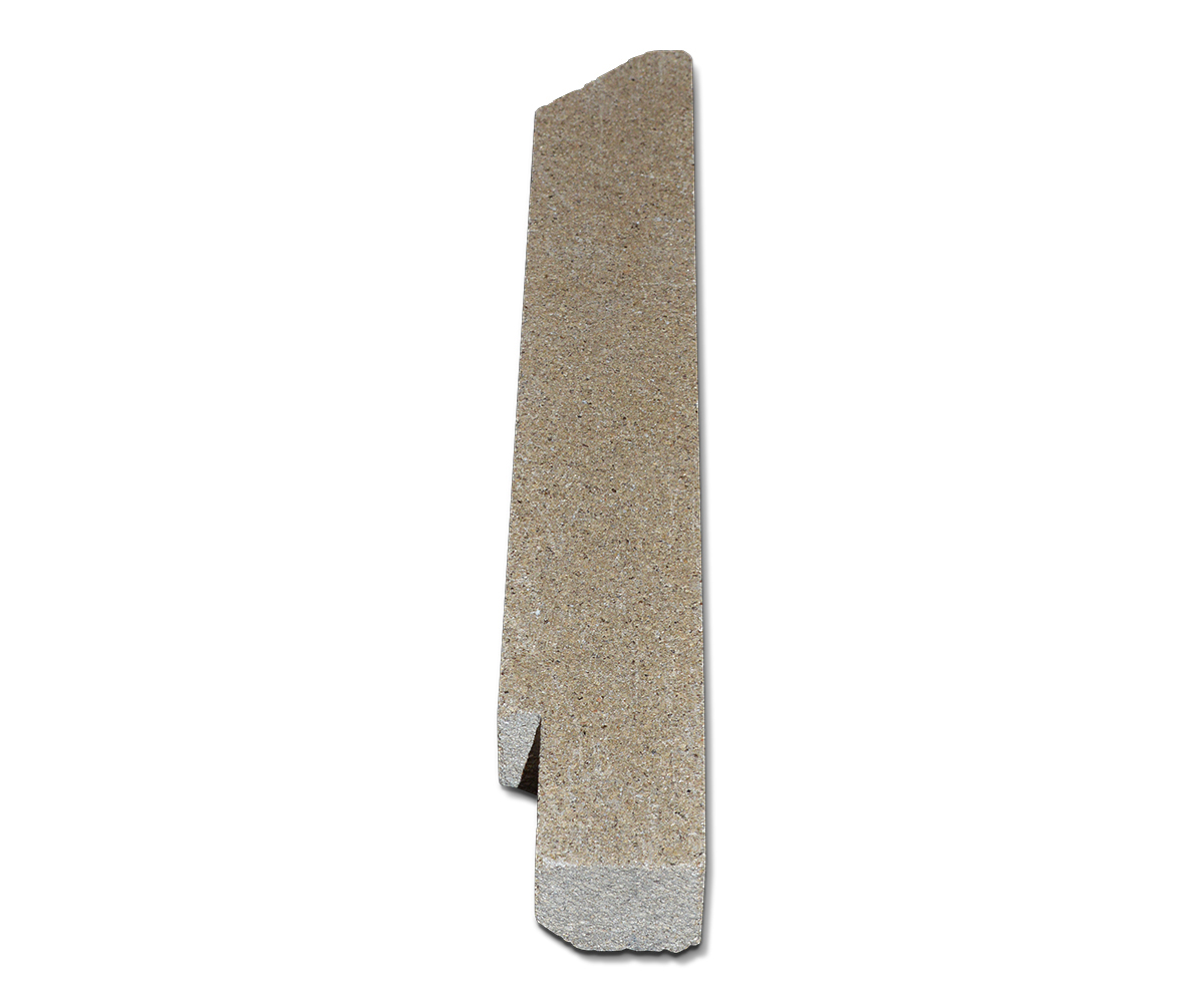 Fireplace Nero Glas cegła podłogowa z lewej strony