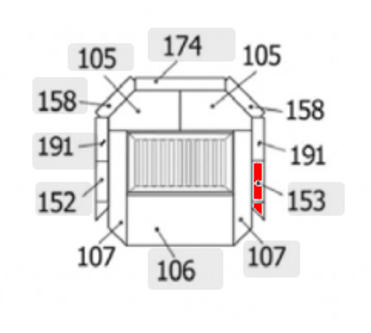 Haas+Sohn Siena 277.17 Seitenstein rechts vorne Schamottestein Haas+Sohn Siena 277.17 Seitenstein rechts vorne Schamottestein