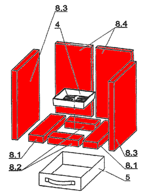 Oranier Nordik binnenwerk A Oranier Nordik binnenwerk A