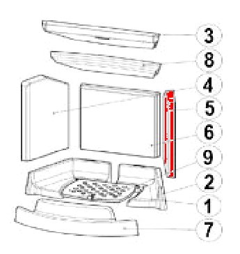 Austroflamm Fynn Zijsteen rechts