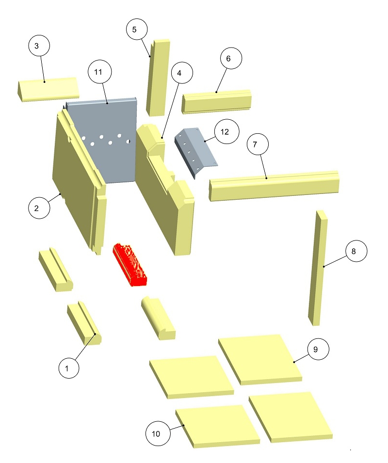 Haas-Sohn HSDH 75.5 sidesten højre nede bagved Haas-Sohn HSDH 75.5 sidesten højre nede bagved