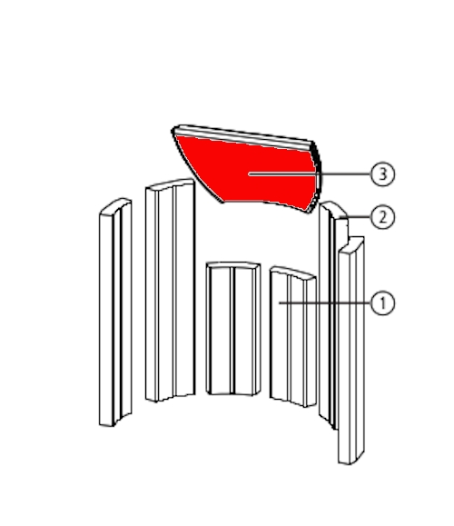 Leda Novia W deflettore di tiraggio