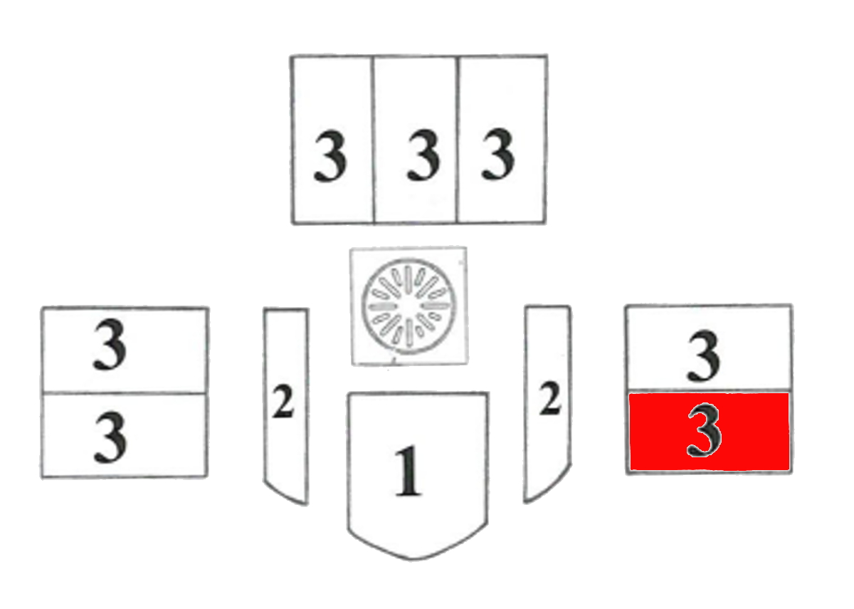 Caminos Aura pierre latérale droit avant Caminos Aura pierre latérale droit avant