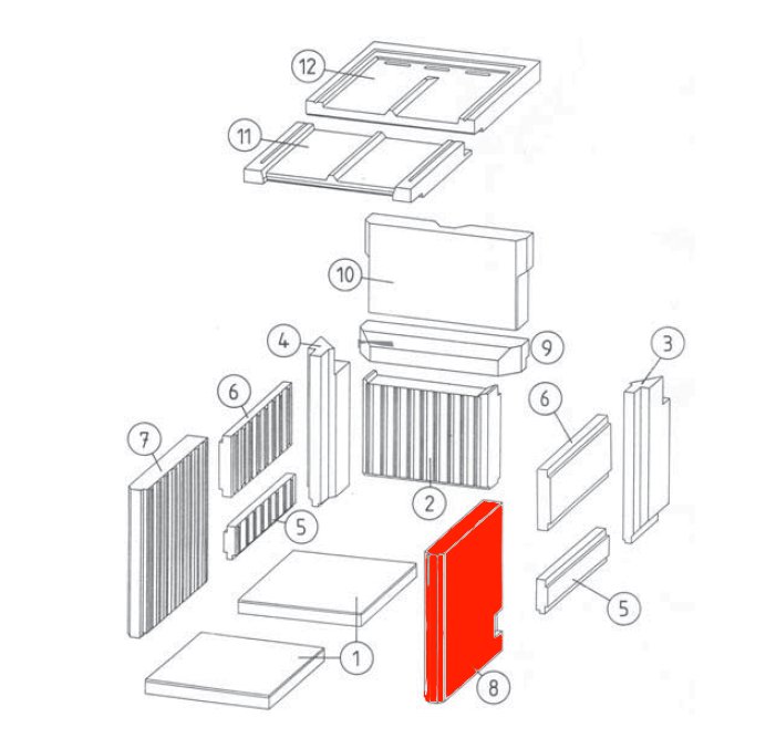 Leda Gourmet H70 sidesten højre foran Leda Gourmet H70 sidesten højre foran