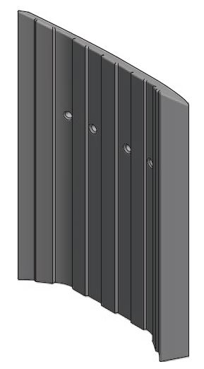 Cera Faro Rückwandstein Thermottestein Cera Faro Rückwandstein Thermottestein