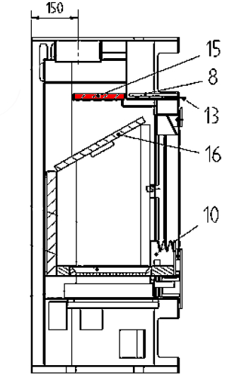 Haas-Sohn Tallinn 163.15 moduł zmiany kierunku ciągu na górze Haas-Sohn Tallinn 163.15 moduł zmiany kierunku ciągu na górze