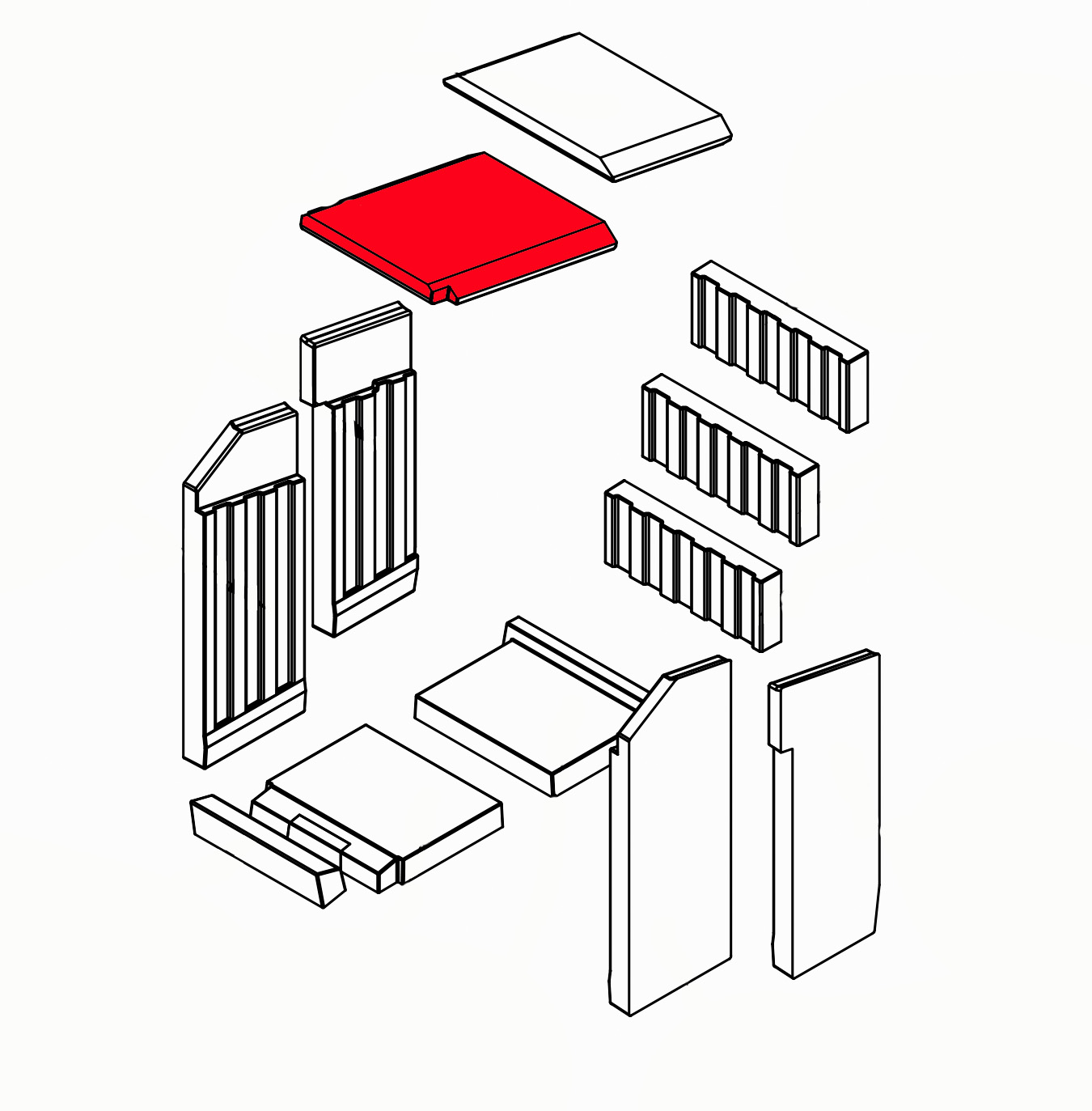 Spartherm Renova A H2O deflettore di tiraggio anteriore