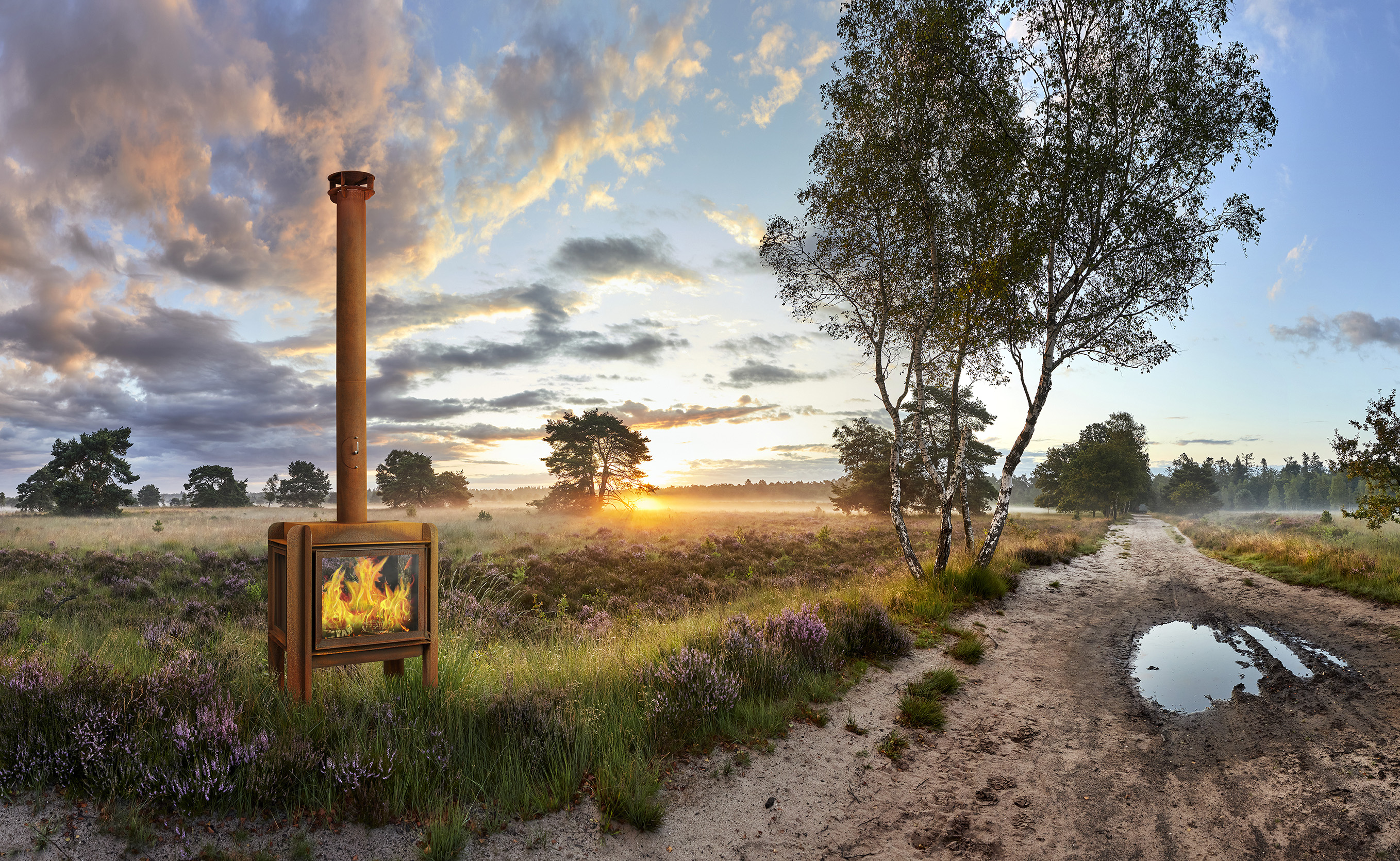 Terrassenkamin Cortenstahl RB73 FENNEK 50 – gerostet SMFennek50-G