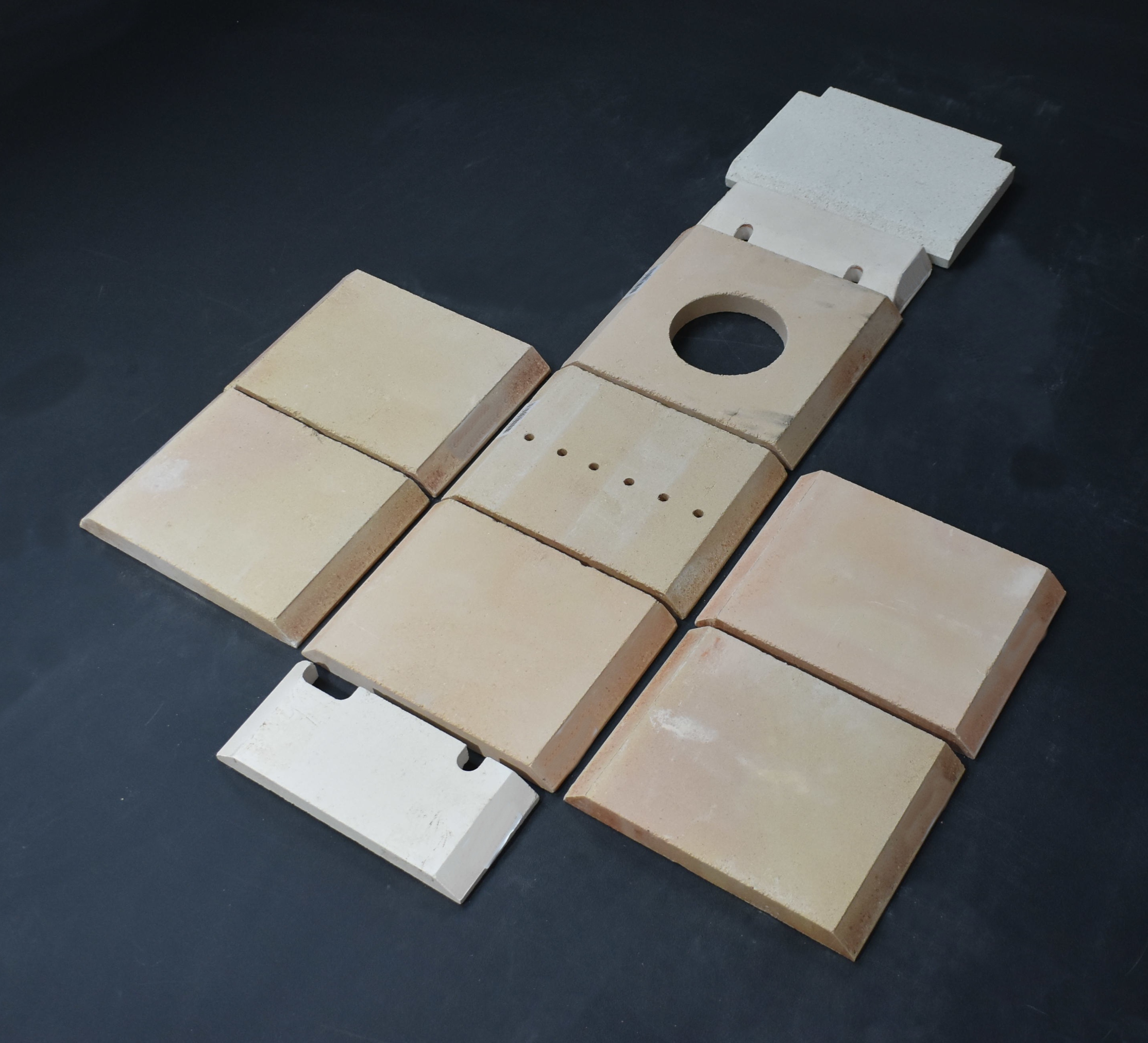 Techfire Hiri revêtement de chambre de combustion B