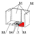 Oranier Viking Bodemsteen rechts A Oranier Viking Bodemsteen rechts A