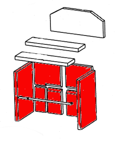 Wamsler System Feuerraumauskleidung Wamsler System Feuerraumauskleidung