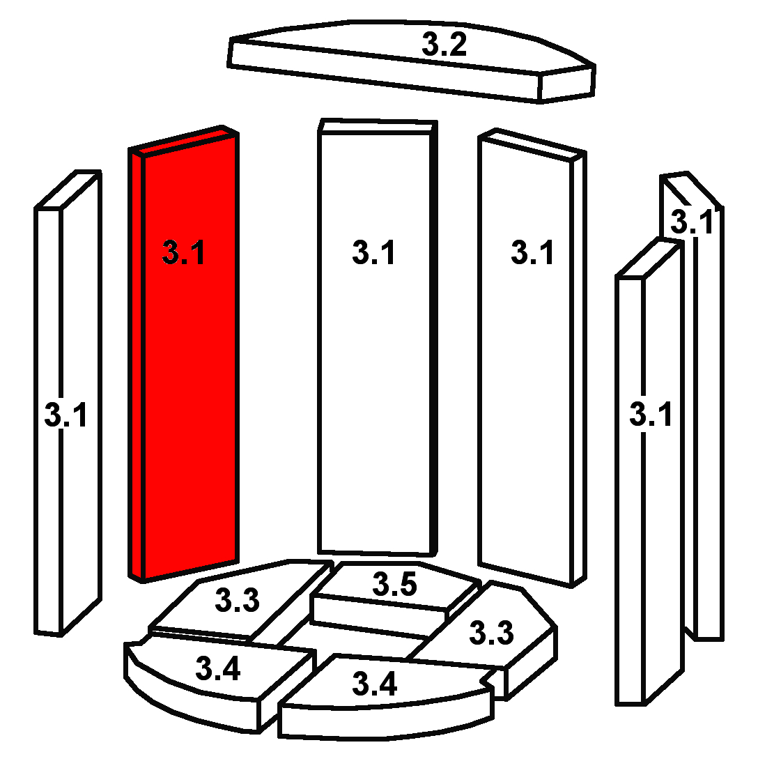 Oranier Troll Zijsteen links achteraan A Oranier Troll Zijsteen links achteraan A