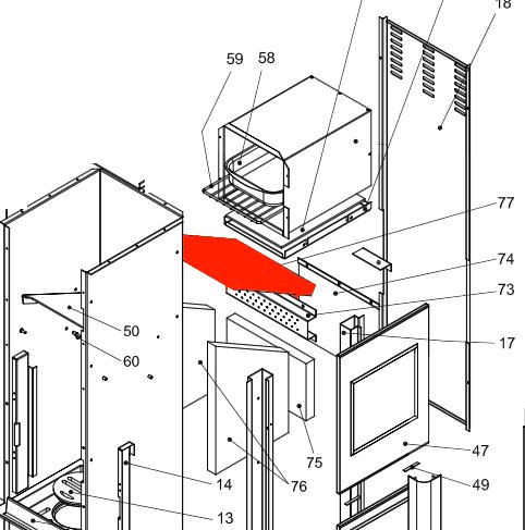 Wamsler Romantik røgvenderplade Wamsler Romantik røgvenderplade