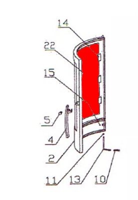 Justus Kaskade 8 glas A Justus Kaskade 8 glas A