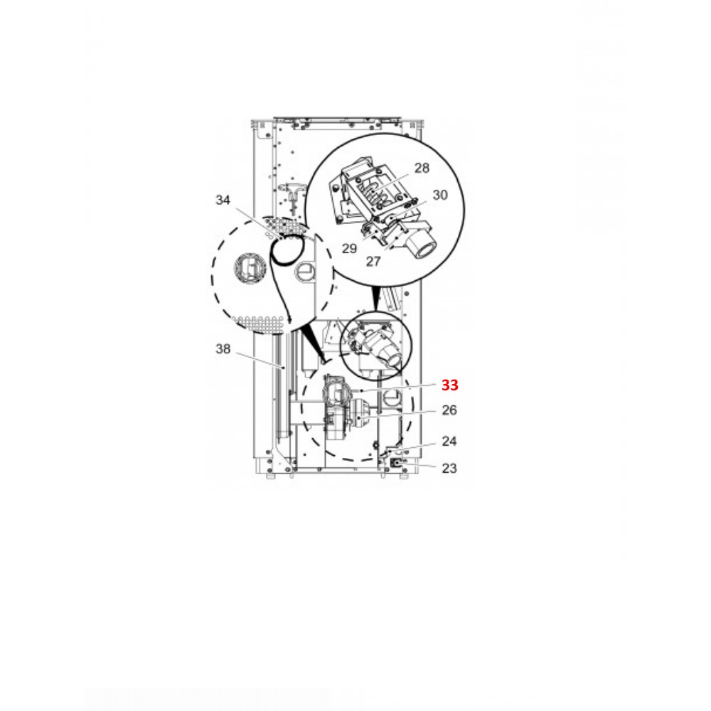 Haas-Sohn Pelletto 417.08 czujnik temperatury