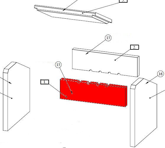 Fireplace Beni bagsten nede B