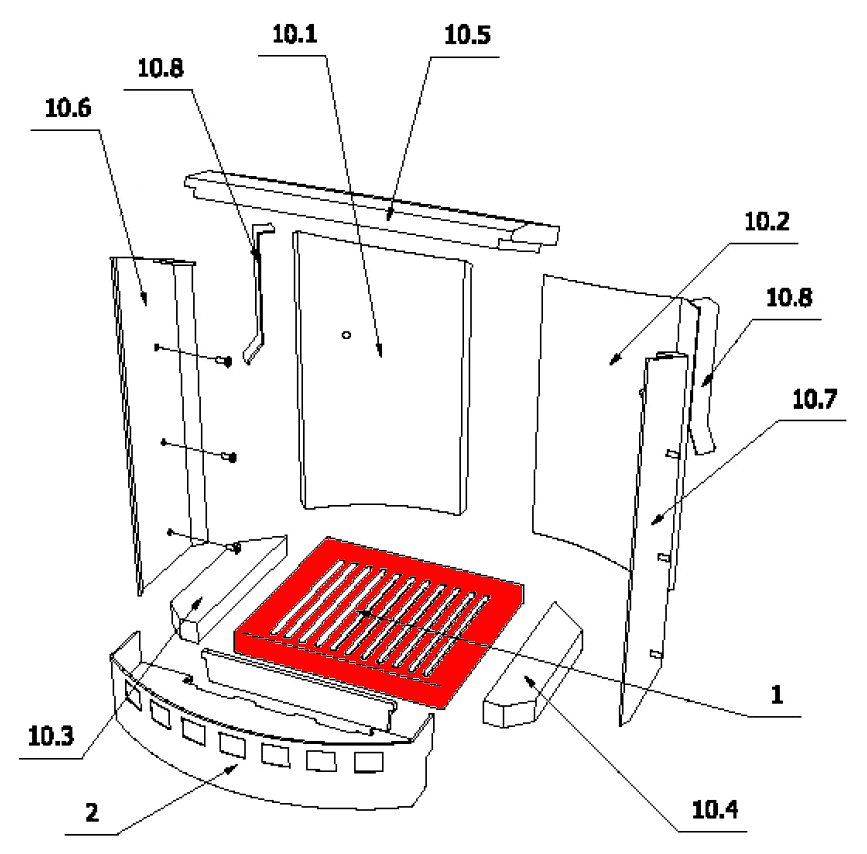 Oranier K4 Modo ruszt