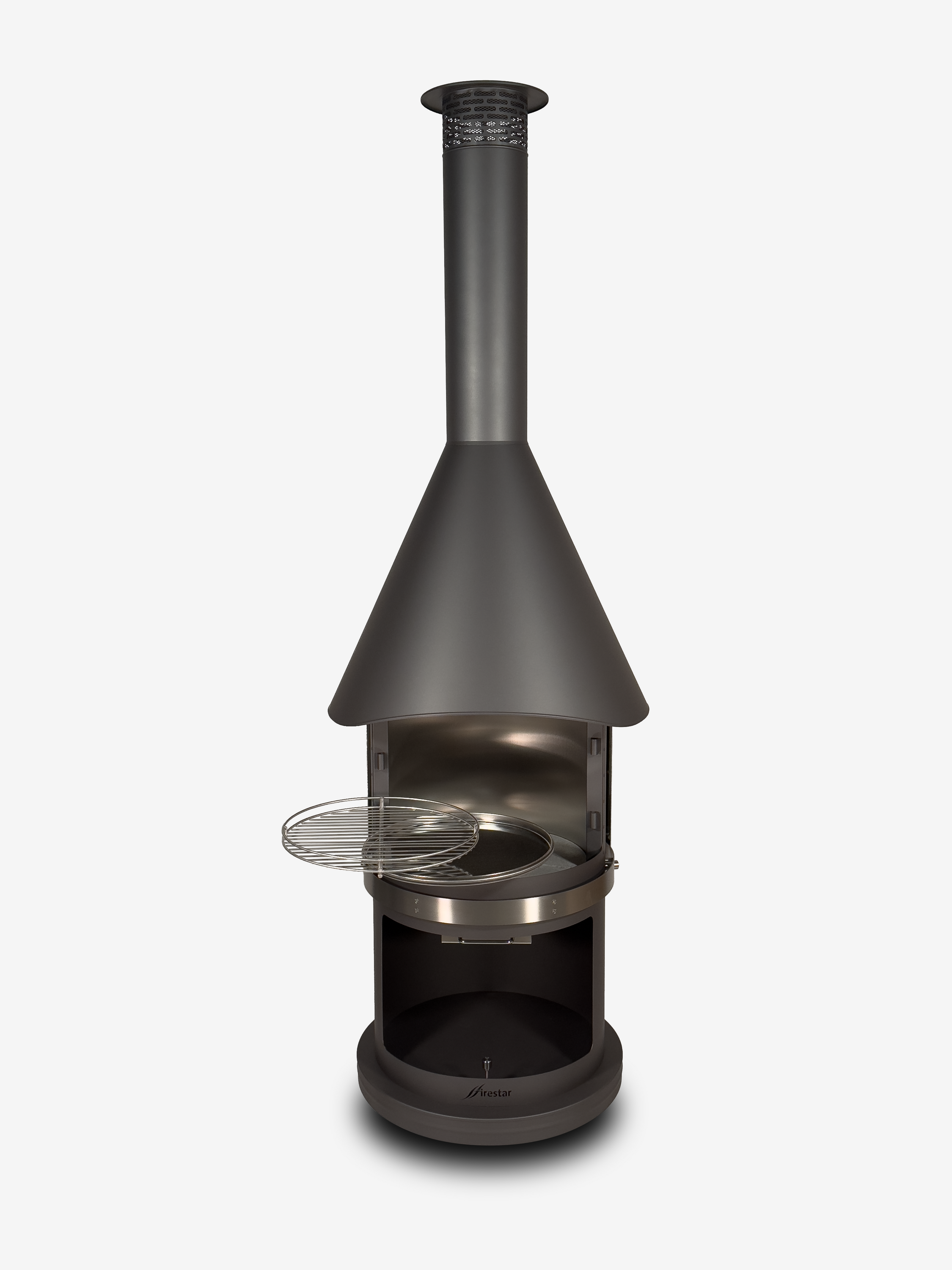 Grillkamin Edelstahl Firestar 700 Glas (3.Generation) SMg89000s.1