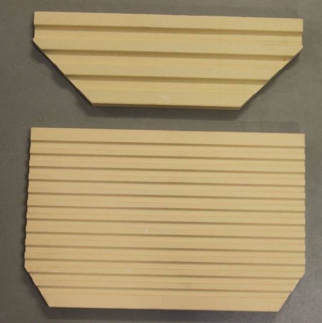 Techfire UNI-4060 deflettore di tiraggio set Techfire UNI-4060 deflettore di tiraggio set