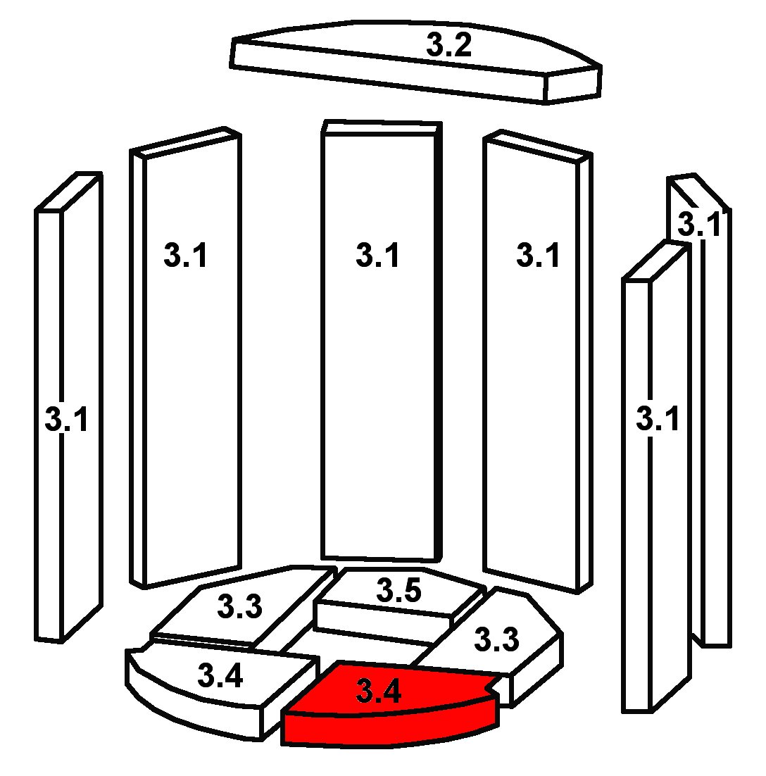 Oranier Troll Bodenstein vorne rechts A Explosionszeichnung Oranier Troll Bodenstein vorne rechts A Explosionszeichnung
