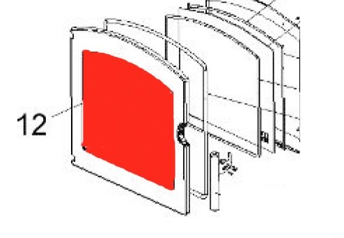 Austroflamm Pallas vitre Austroflamm Pallas vitre