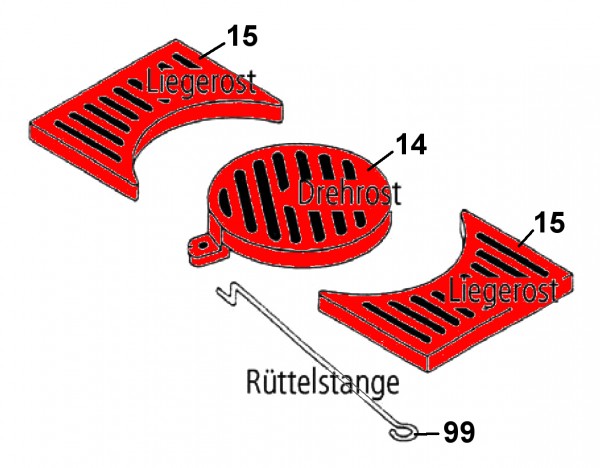 Leda Rubin K17 rysterist sæt B