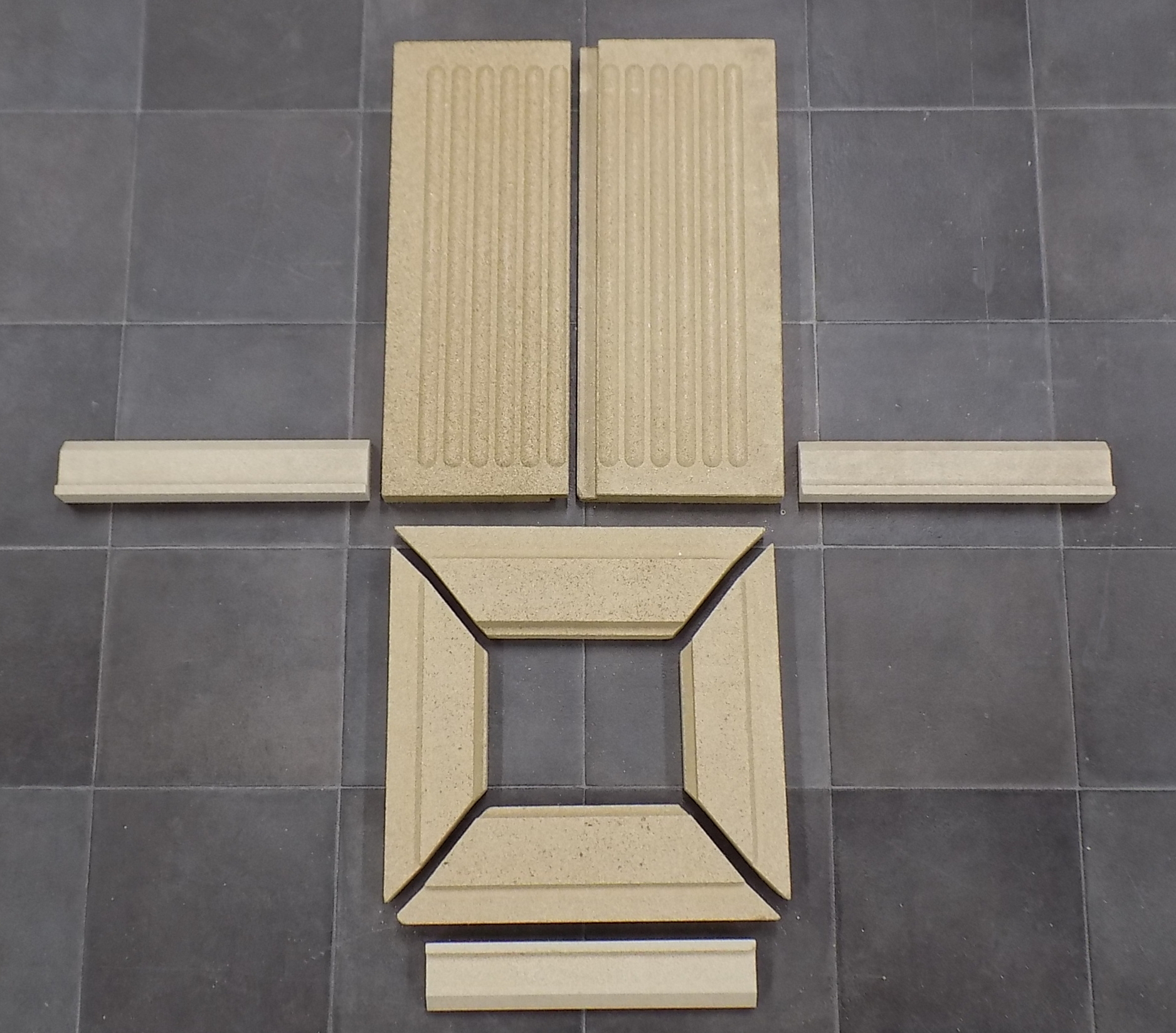 Cera Quadriga rivestimento focolare