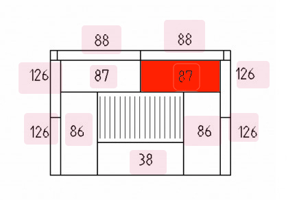 Haas-Sohn Viking II 168.17 bundsten bagved højre A Haas-Sohn Viking II 168.17 bundsten bagved højre A