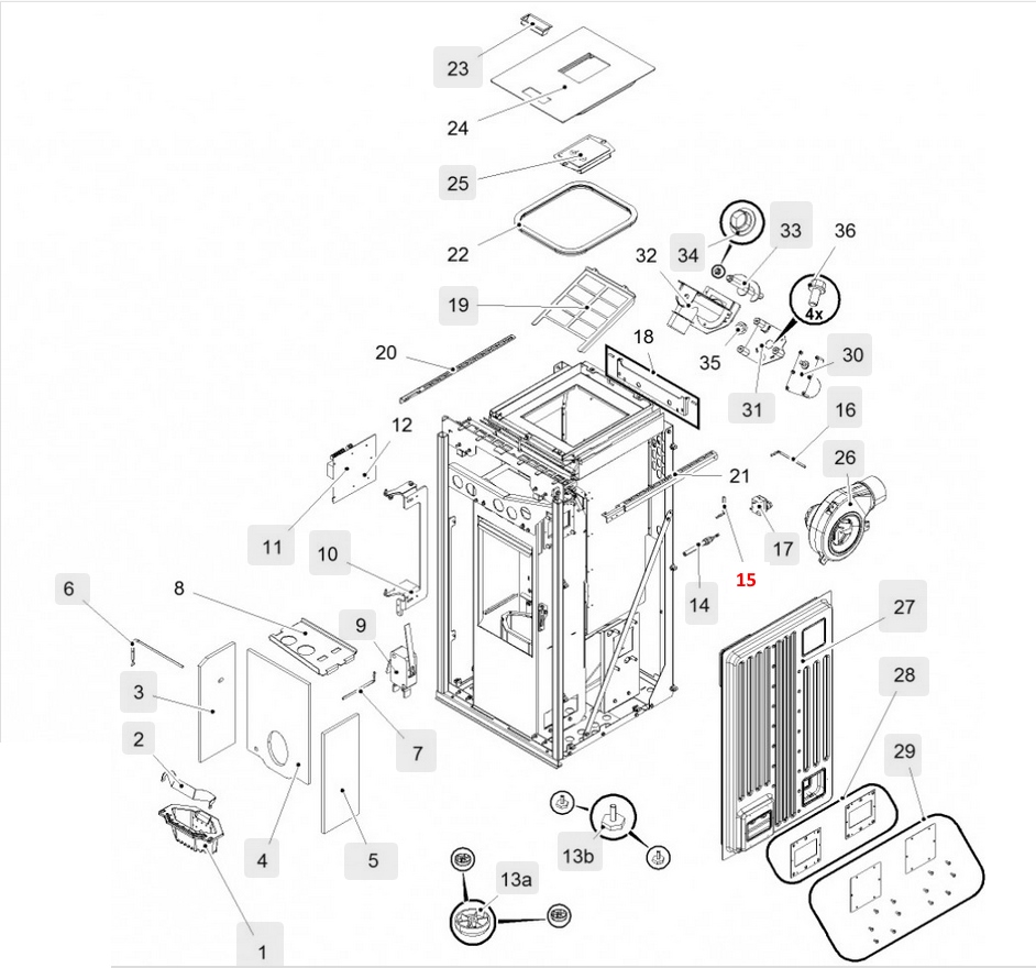 Haas-Sohn HSP 6 Premium 539.08 sensore di temperatura ambiente