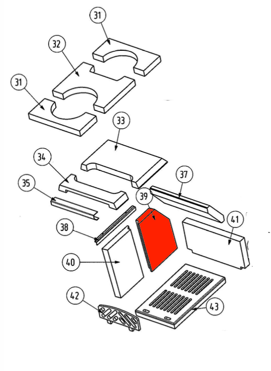 Wamsler W1-40 sidesten venstre bagved Wamsler W1-40 sidesten venstre bagved