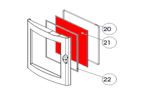 Austroflamm G3 glas