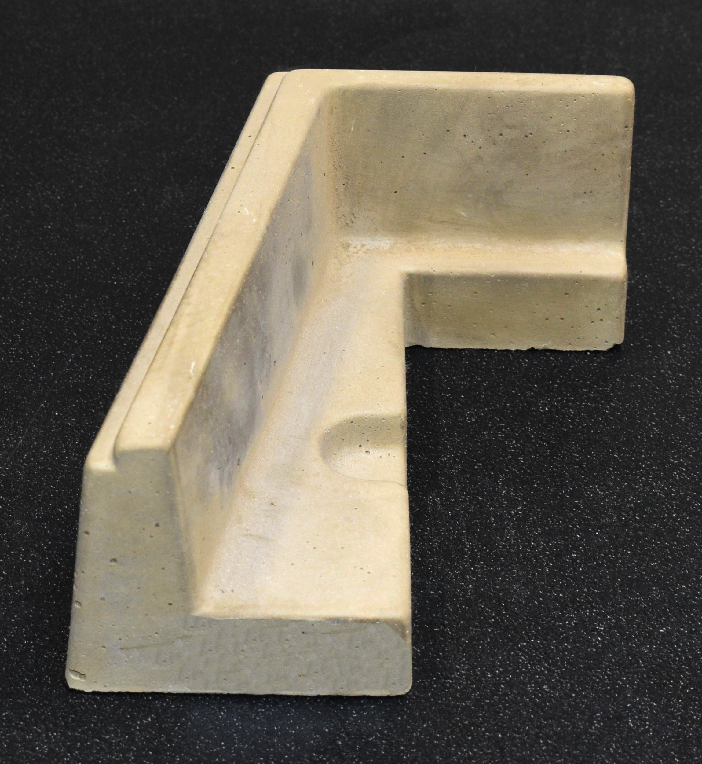 Austroflamm Ceres 450/510 pietra per fondo a sinistra C