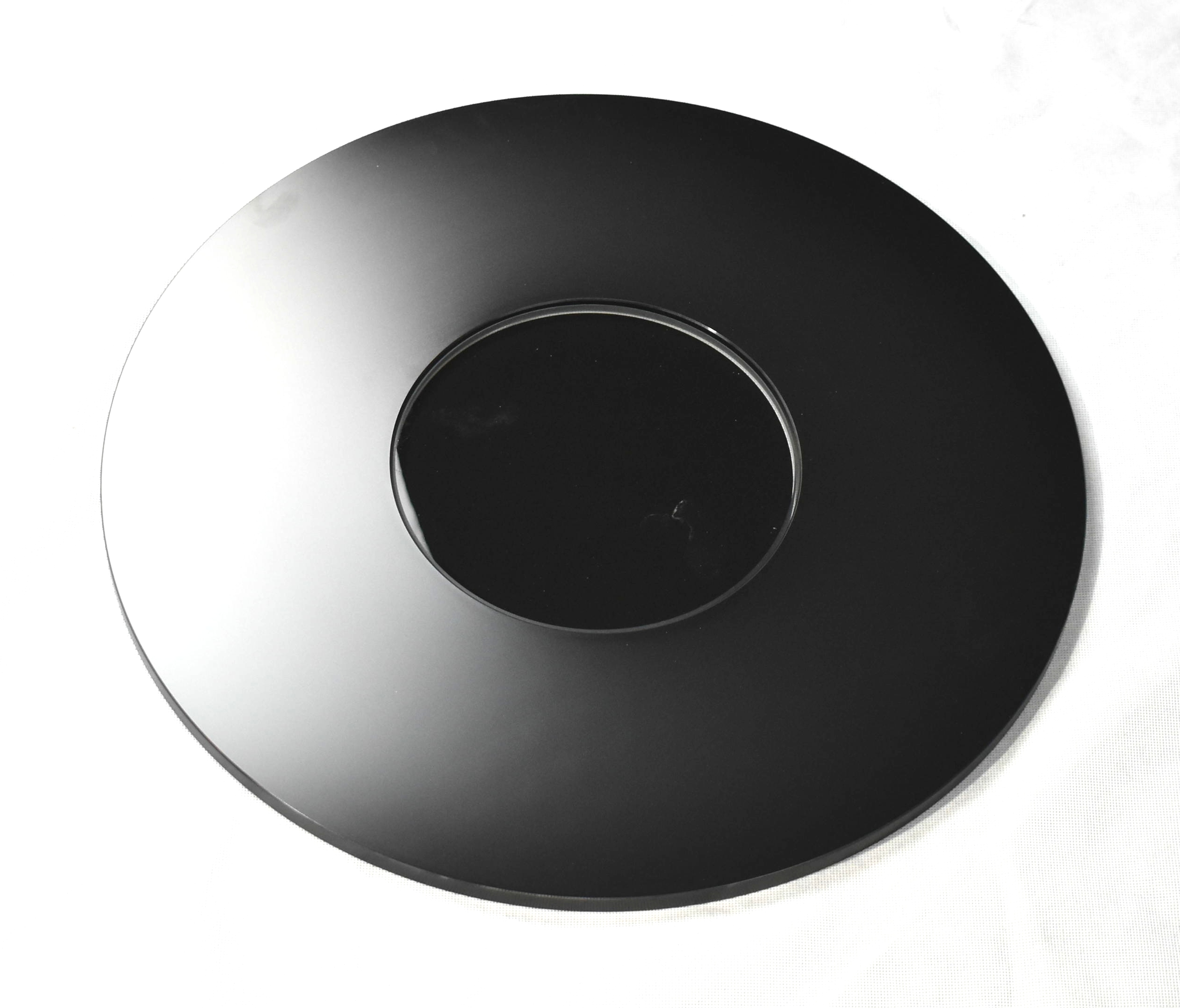 Justus Mino plaque de dessus verre